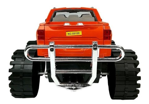 Zestaw Pojazdów Monster Truck Czerwony Laweta 58 cm