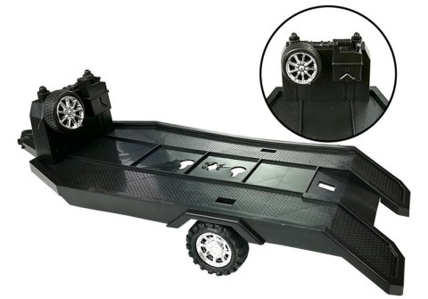 Zestaw Pojazdów Monster Truck Czerwony Laweta 58 cm