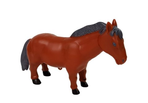 Zielony Traktor z Niską Przyczepą Figurka Konia Zdalnie Sterowany 2.4G